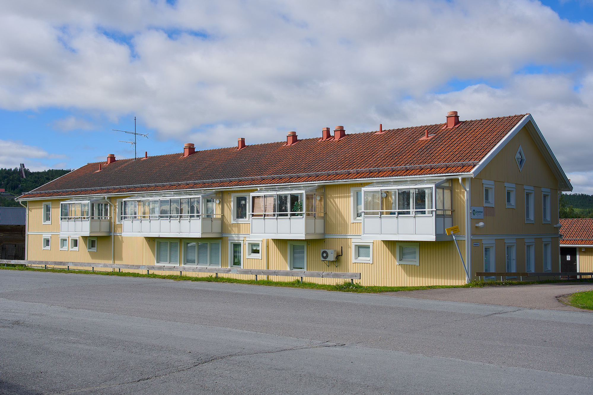 Baksidan på Buskgränd 4