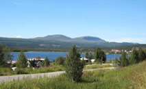 Utsikt över Funäsdalssjön